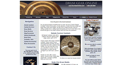 Desktop Screenshot of drumgearonline.com